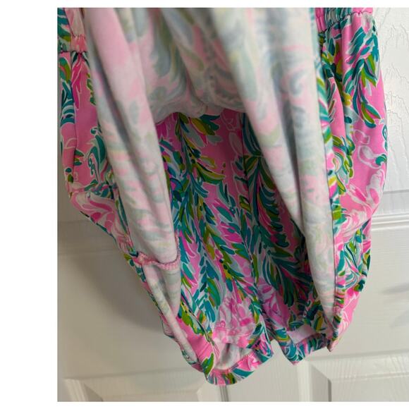 Lilly Pulitzer Lana Skort Romper Unicorn of the Sea Print XXS - Picture 4 of 5